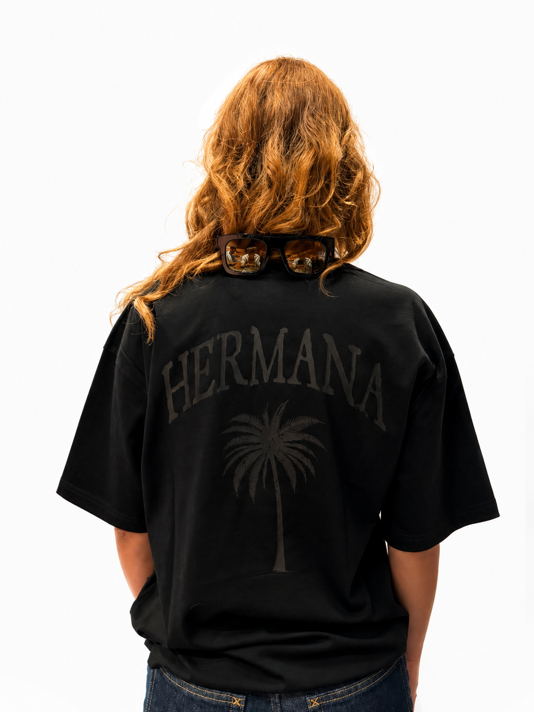 HERMANA Tee - Black - immagine 4