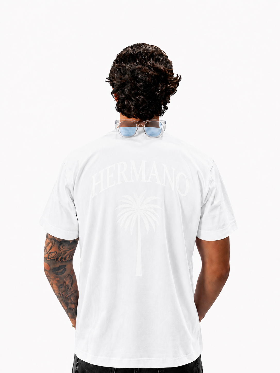 HERMANO Tee -White - immagine 4